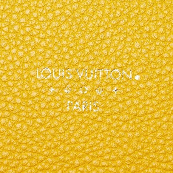 Louis Vuitton Sunbeam Yellow Calfskin Leather LV Pont 9 Soft PM Bag - Picture 5 of 12